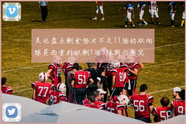 美记盘点剩余场次不足11场的双向球员西索科仅剩1场S琼斯已用完